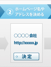 好きなデザインを選んで、すぐにホームページを公開!